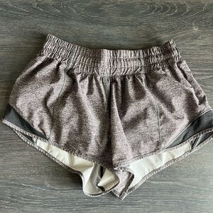 Lululemon Athletica Gray Hotty Hot Shorts